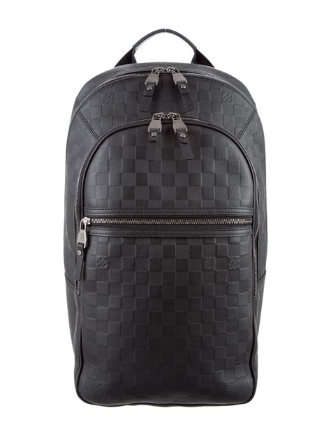 louis vuitton black damier infini michael backpack|louis vuitton inventpdr backpack.